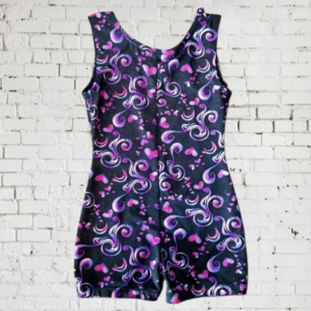 FREESTYLE DANCE LEOTARD BY DANSKIN SIZE-X SMALL 4/5